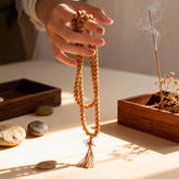 Firmly holding the ‘Steady Boundaries’ bracelet, feeling its solid, grounding presence and the promise of a calm personal space.
